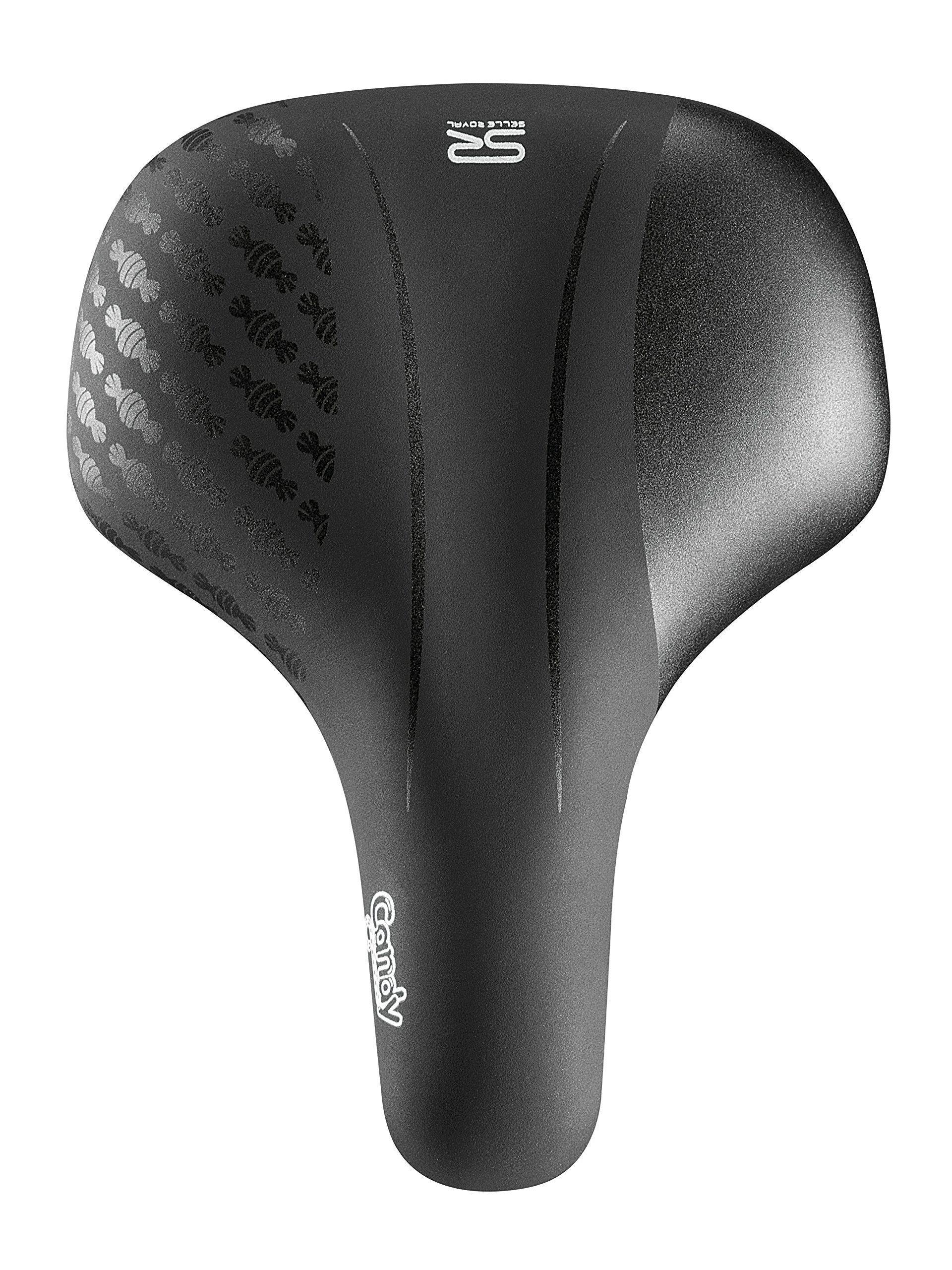 Selle Royal Candy Junior Bicycle Saddle // Girl Black 23 x 17 x 10 cm