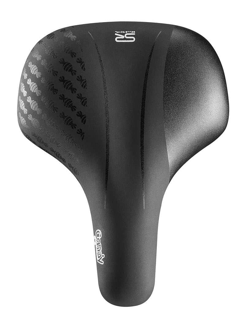Selle Royal Candy Junior Bicycle Saddle // Girl Black 23 x 17 x 10 cm