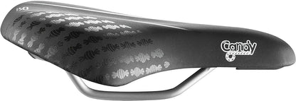 Selle Royal Candy Junior Bicycle Saddle // Girl Black 23 x 17 x 10 cm