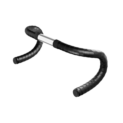 Brooks Leather Bar Tape-Black-New22 Unisex Adult Handle, Silver, Standard