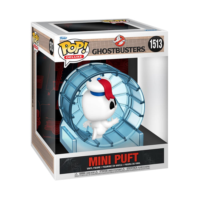 Funko POP! Deluxe : Ghostbusters - (2024) - Mini Puft in Wheel - Collectable Vinyl Figure - Gift Idea - Official Merchandise - Toys for Kids & Adults - Movies Fans - Model Figure for Collectors