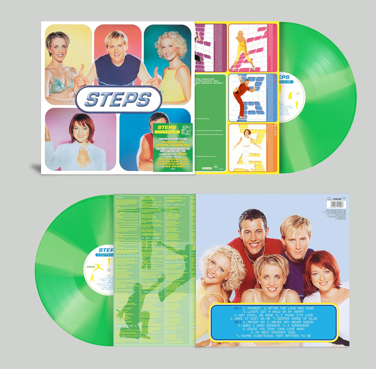 Steps: Steptacular Exclusive (Green StepsSwirl Vinyl