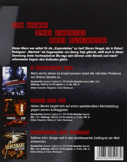 Steven Seagal Troublemaker Collection