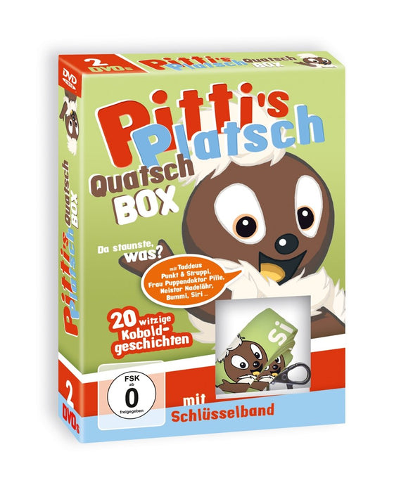 Pitti's Platsch Quatsch Box (mit Schlüsselband)