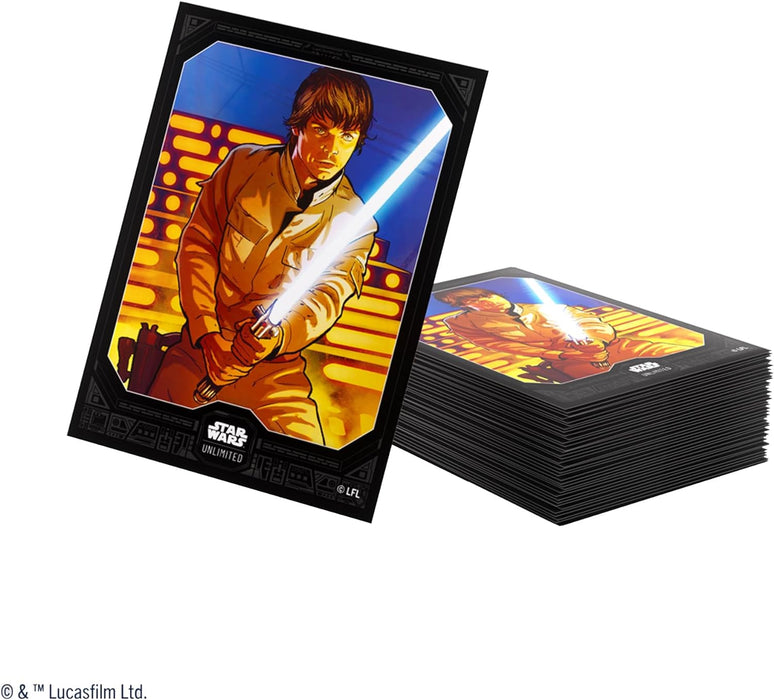 Gamegenic Star Wars Unlimited Double Sleeving Pack - Luke Skywalker Trading Card Accessory