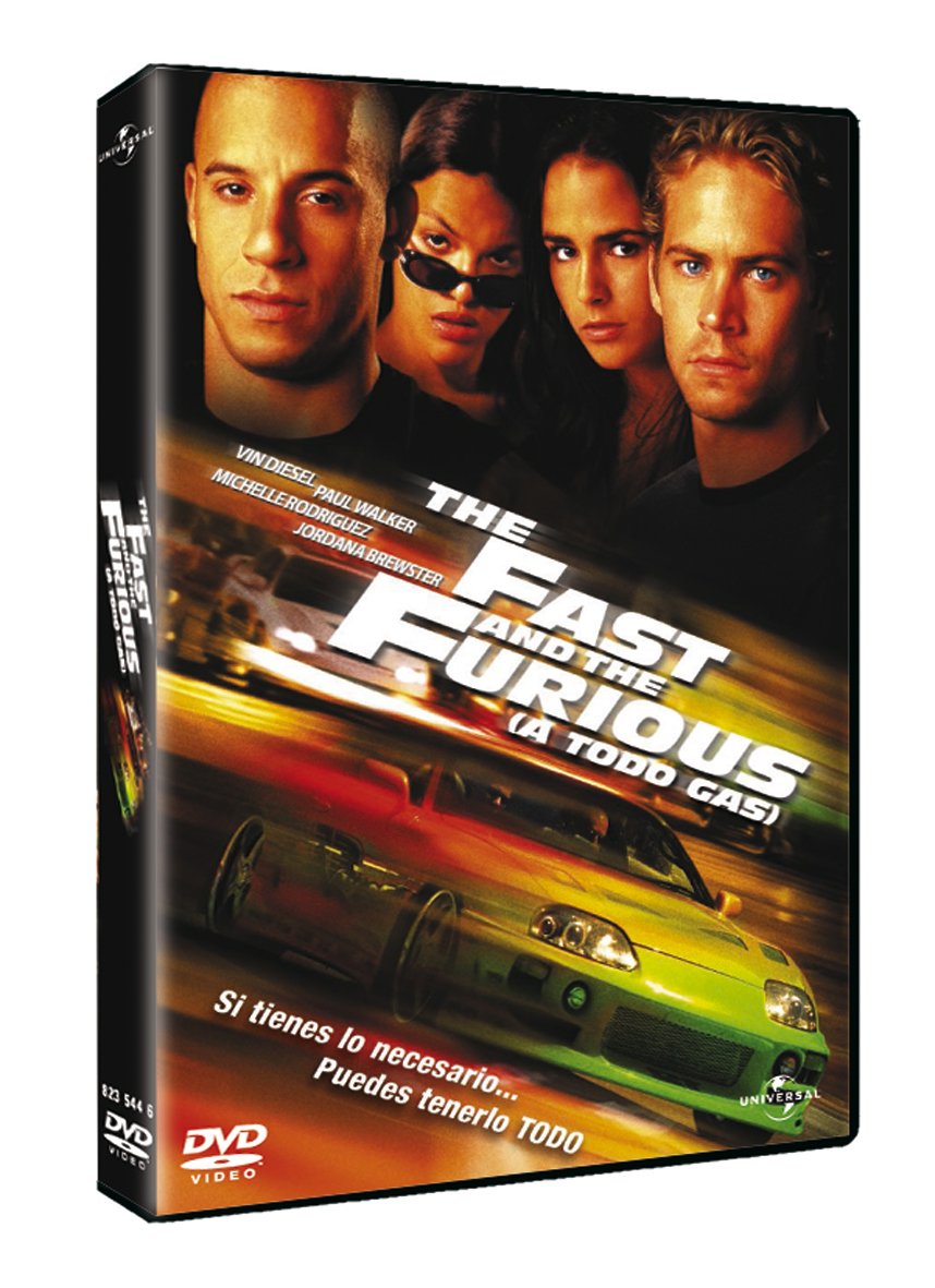 Vin Diesel, Jordana Brewster, Michelle Rodriguez, Paul Walker, Rick Yune, Johnny Strong, Monica Tamayo, Ted Levine, Chad Lindberg - The Fast & The Furious (A Todo Gas)  (1 DVD)