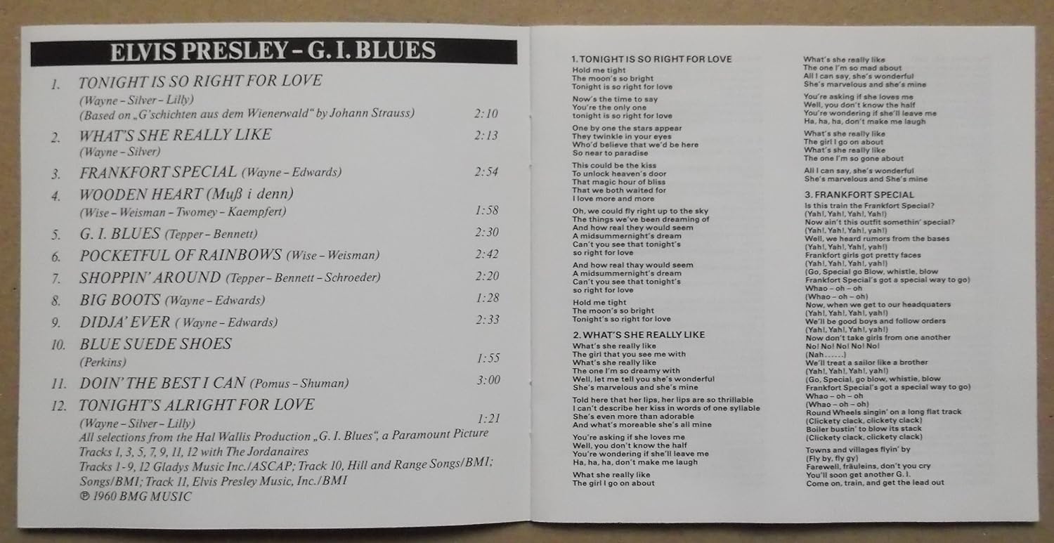 G.I. Blues (French Import)