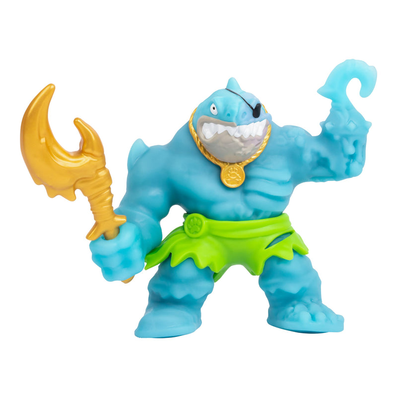Heroes of Goo Jit Zu Cursed Goo Sea. Super Oozy, Goo Filled Toy Thrash Action Figure Hero Pack. With Colour Changing Face That Reveals His Curse.