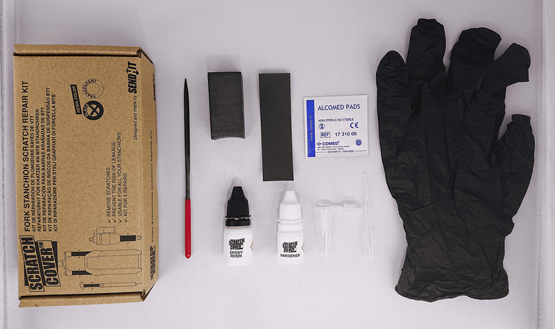 SCRATCH COVER Unisex Adult Adult Scuff/Damper/Diver Scratch Repair Kit, Black, Standard