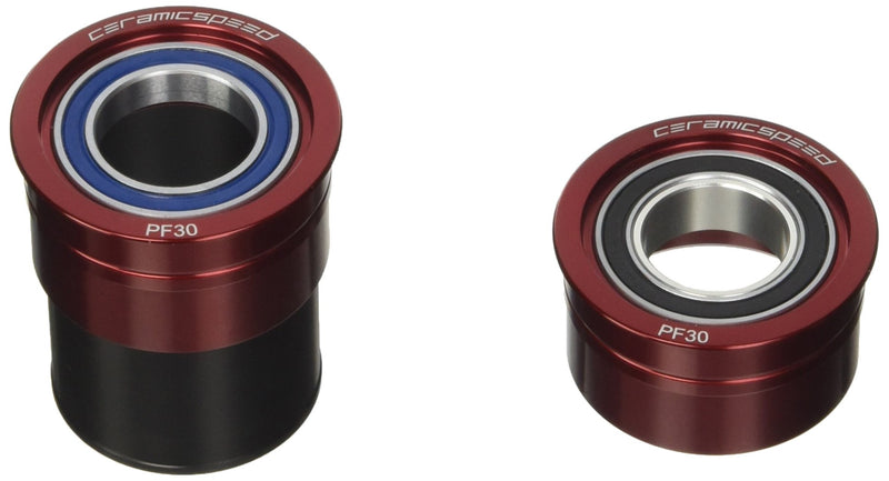 CeramicSpeed evo386 SRAM GXP Coated, Central Movement Unisex – Adult, unisex adult, Evo386 Sram Gxp Rivestito ND red