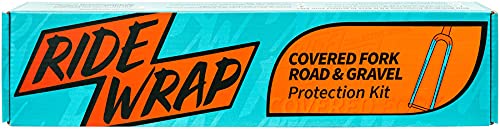RideWrap Covered Protection Road and Gravel Fork Kit Vinyl Matte Clear