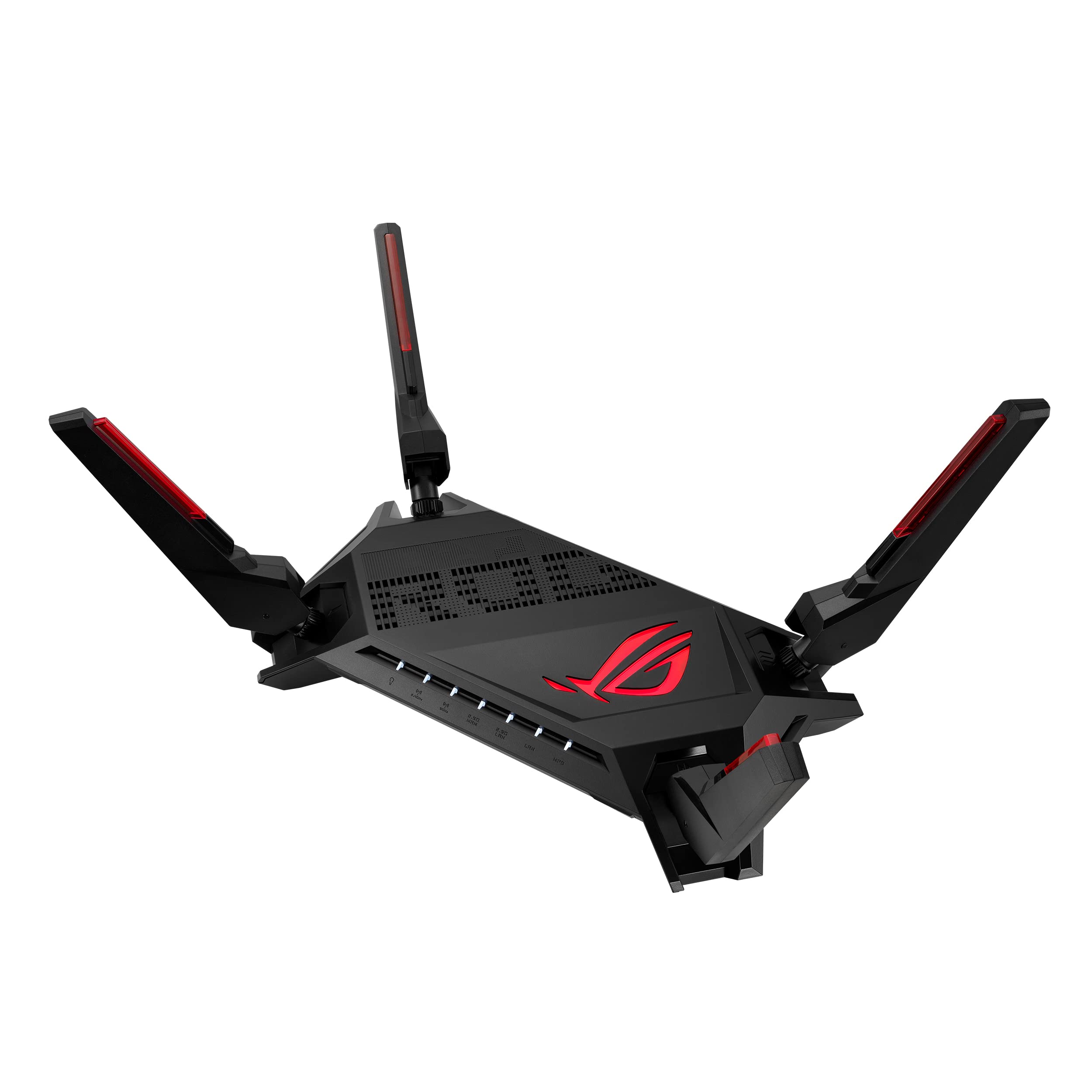 ASUS ROG Rapture GT-AX6000 Dual-Band WiFi 6 Extendable Gaming Router, Dual 2.5G Ports, Triple-level Game Acceleration, Mobile Game Mode, Aura RGB, Subscription-free Network Security, AiMesh Compatible 1 Pack WIFI6 AX6000 ROG Gaming