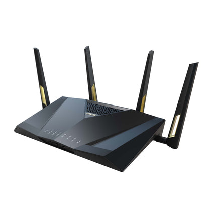 ASUS RT-AX88U Pro (AX6000) Dual Band WiFi 6 Extendable Gaming Router, Dual 2.5G Ports, ASUS Rangeboost Plus, Port Forwarding, Subscription-free Network Security, Instant Guard, VPN, AiMesh Compatible AX6000 Pro Gaming