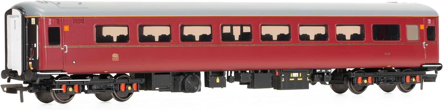 Hornby R40374 EWS Business Coach Pack - Era 10 Rolling Stock - Coaches for Model Railway Sets