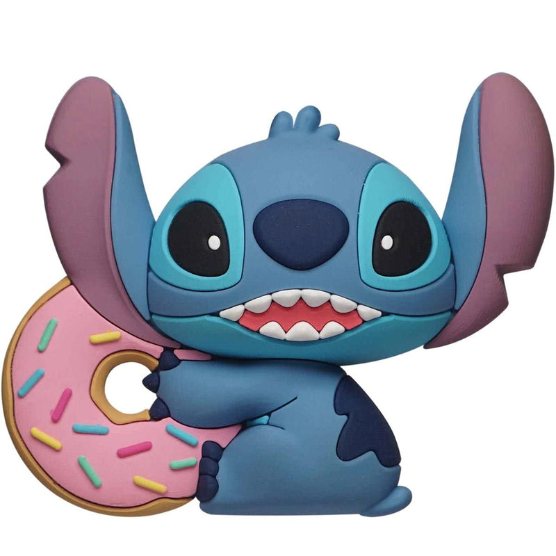 Lilo & Stitch Relief-Magnet Stitch With Donut