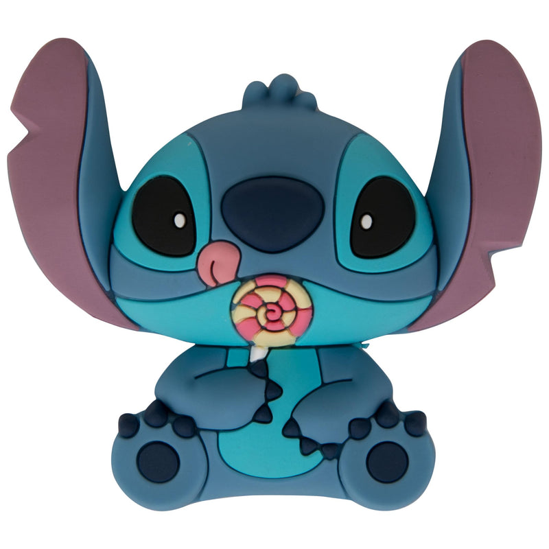 Lilo & Stitch Relief-Magnet Stitch With Lollipop