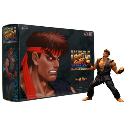Ultra Street Fighter II: The Final Challengers figurine 1/12 Evil Ryu SDCC 2023 Exclusive 15 cm