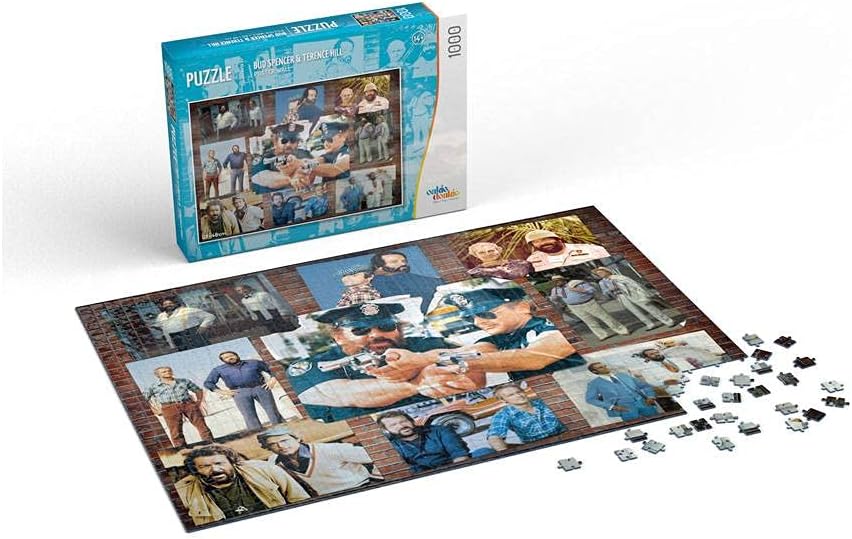 Oakie Doakie Games Bud Spencer & Terence Hill puzzle Poster Wall #002 (1000 pièces)