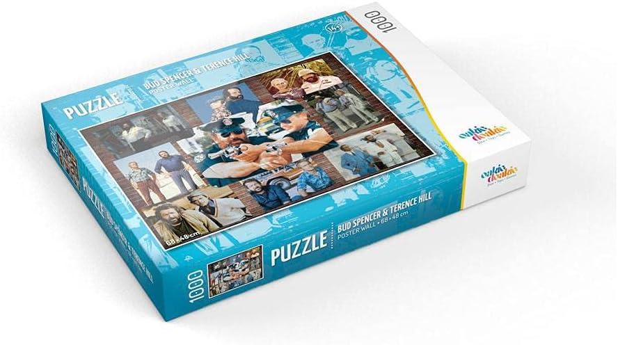 Oakie Doakie Games Bud Spencer & Terence Hill puzzle Poster Wall #002 (1000 pièces)