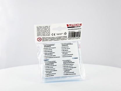 Manches Ultimate Protection suprême pour Jeu Cartes carré (Lot de 50