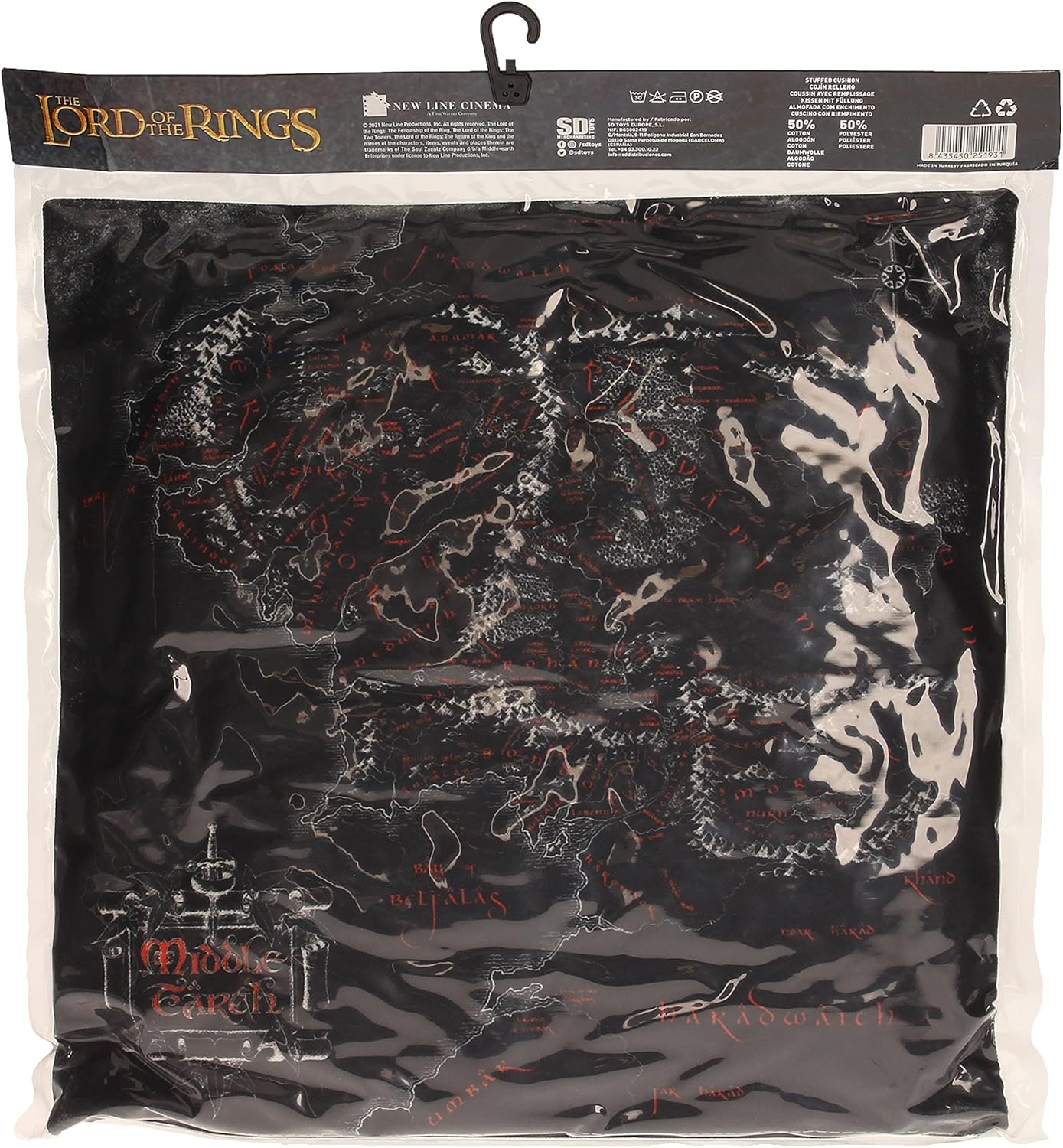 Herr Der Ringe Kissen Middle Earth 42 X 41 Cm