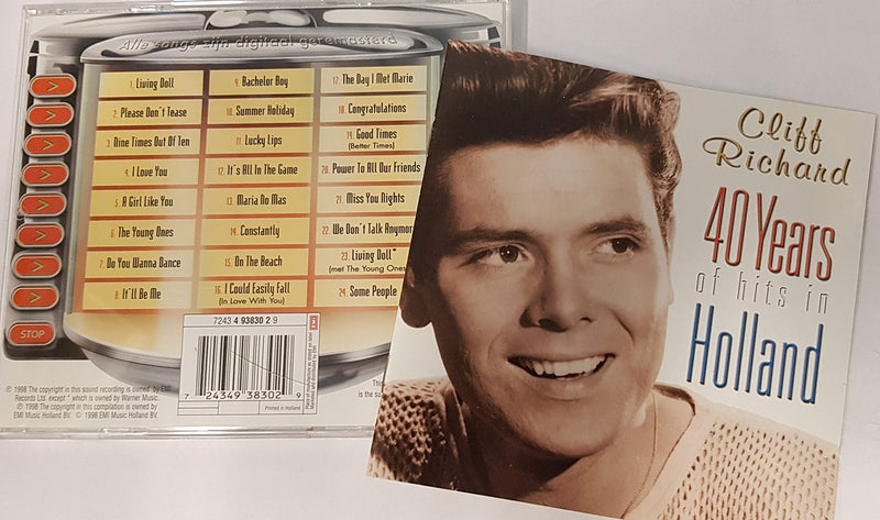 Cliff Richard - 40 Years of Hits in Holland