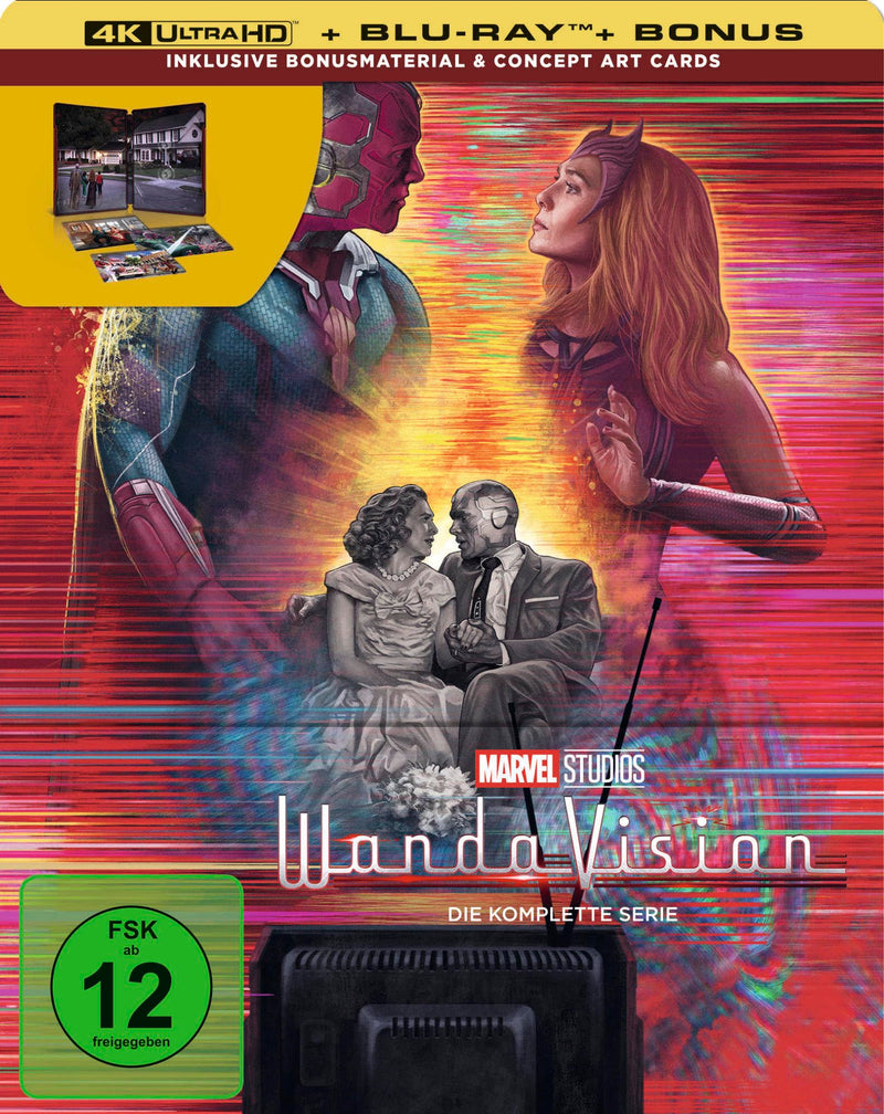 WandaVision - Steelbook - Limited Edition (4K Ultra HD) (+ Blu-ray)