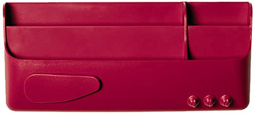 Bi-Office Bi-Silque SM010109 Magnetic Smart Accessory Box - Red