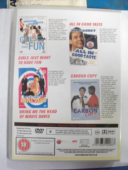 Girls Just Want To Have Fun / All In Good Taste / Bring Me The Head Of Mavis Davis / Carbon Copy (DVD)