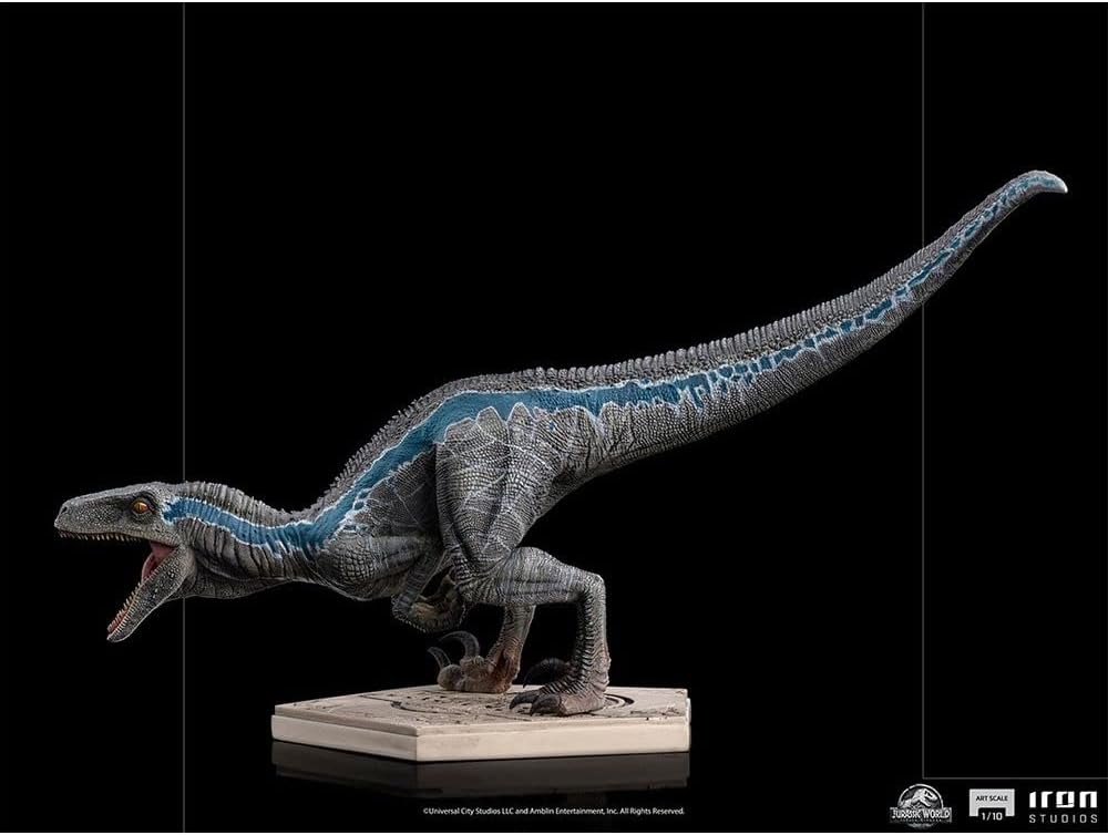 JURASSIC WORLD FALLEN KINGDOM - Blue - Statuette ArtScale 1/10 19cm