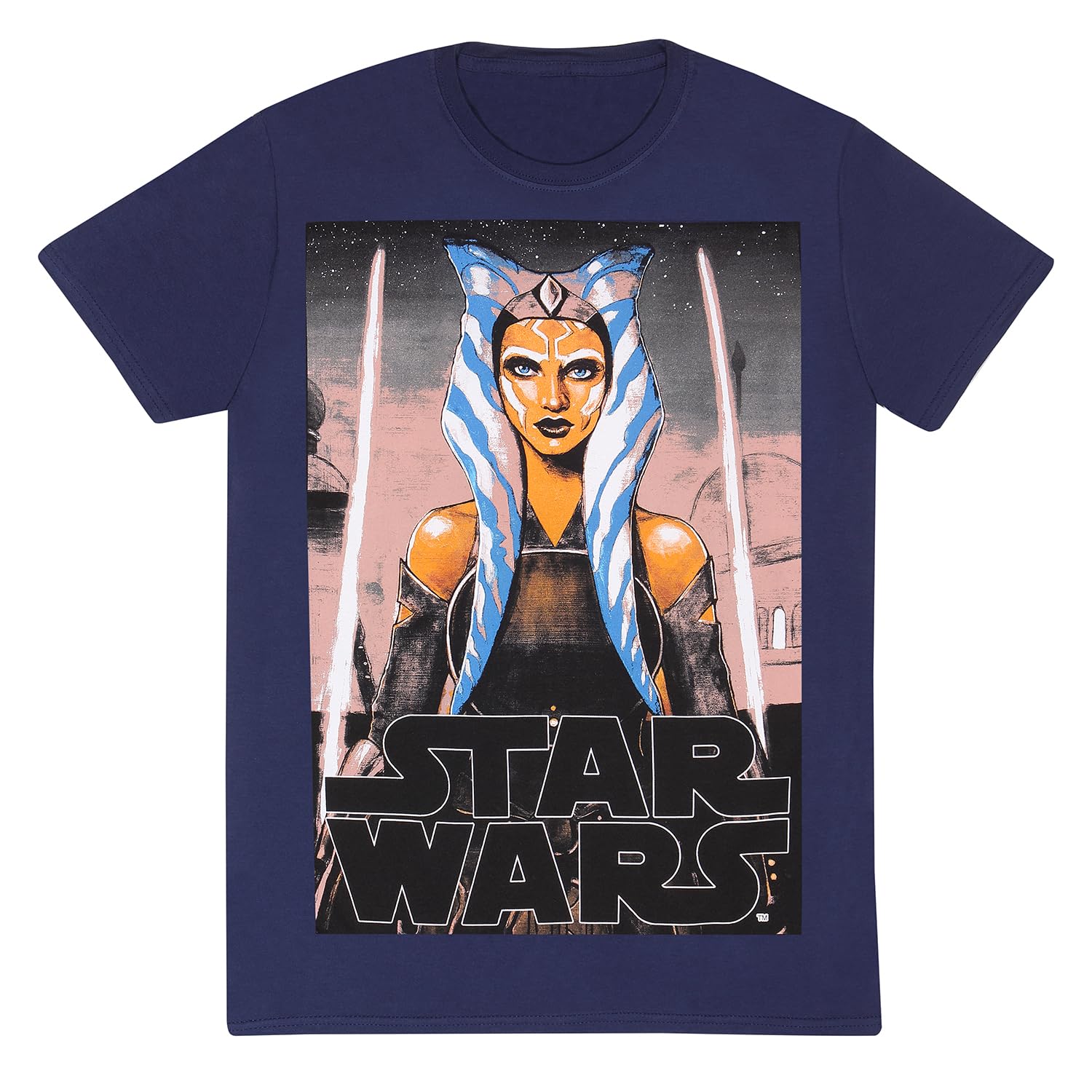 Officially Licenced Star Wars Classics - White Blades Unisex White T-Shirt