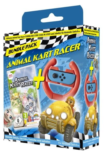 Animal Kart Racing Wheel Bundle (Switch