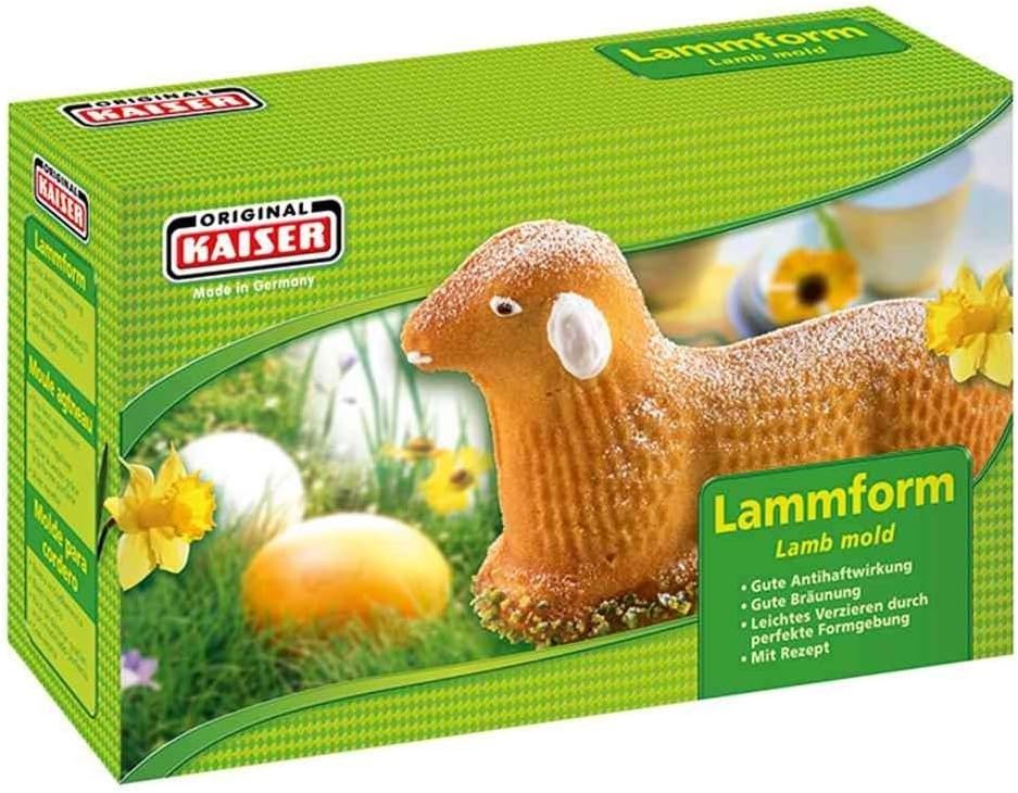 Kaiser 'Osterbäckerei' (Easter Bakery) 658902 Lamb-Shaped Cake Mould 0.7 L, Brown