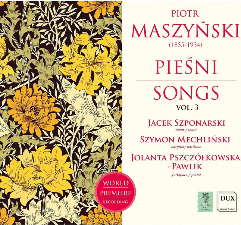 Piotr Maszynski: Piesni (Songs) - Volume 3