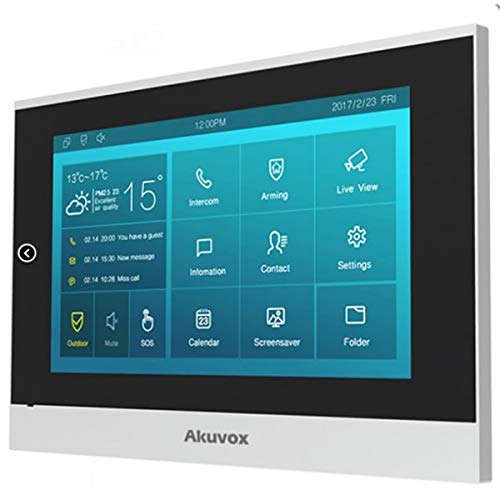 Akuvox Single Family Set E11R C313 Black Access Control Video Intercom
