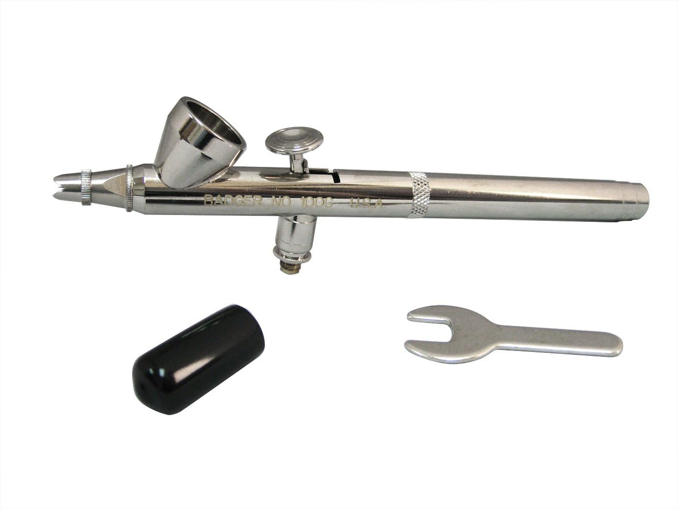 Badger Air-Brush Co. 100-3 (GXF) Gravity Feed Fine Head Airbrush, Medium Cup, G Airbrush