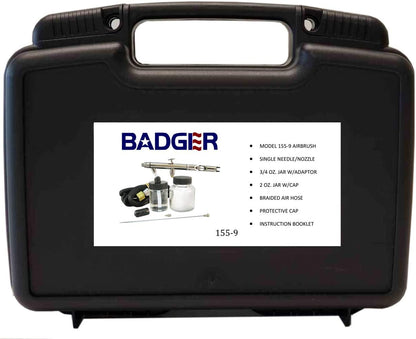 Badger Air-Brush Co. 155-9 Anthem Airbrush Set In a Sturdy Plastic Tool Box