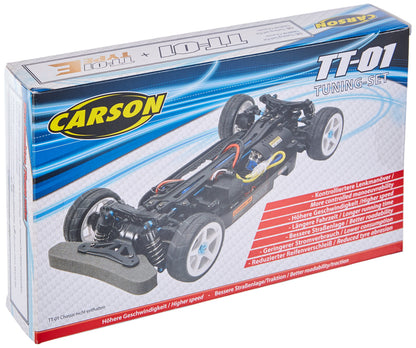Carson 500908123 Tuning Set TT-01-Accessories, Tamiya Accessories, RC Model Making DIY, Multicoloured