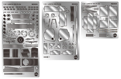 Beemax - Detailed Parts of the Lancia Delta S4 '86 Catalonia Rally Winner 1/24 - Beemax-Nunu Ex24034