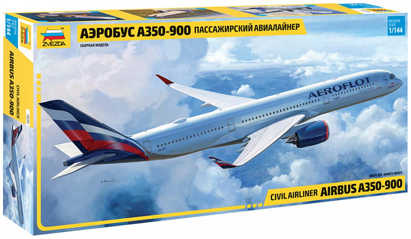 Zvezda 7039 Airbus Model kit, Multicoloured