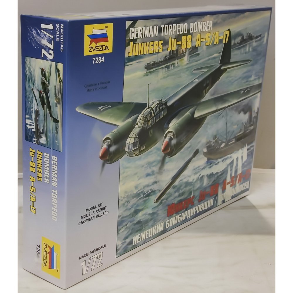 ZVEZDA Junkers Ju88 A-17/a-5 1:72 - Model Kit Z7284