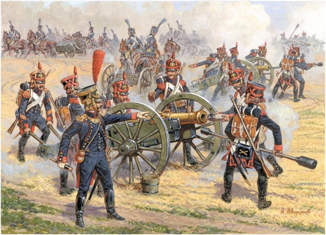 Zvezda 500788028-1:72 French Foot Artillery 1812-14