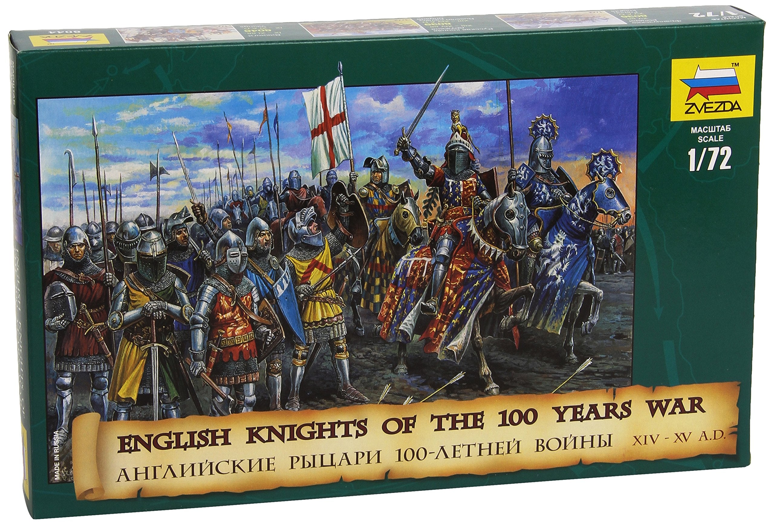 The Hobby Company Zvezda 500788044 – 1: 72 English Knights