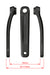 Ebike Chainset CK-320 ISIS 27.5mm Black (155mm)