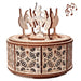 Wood Trick Dancing Ballerina Music Box Kit Swan Lake, DIY Wooden Musical Box Ballerina - 3D Wooden Puzzle, Assembly Model, Brain Teaser for Adults and Kids