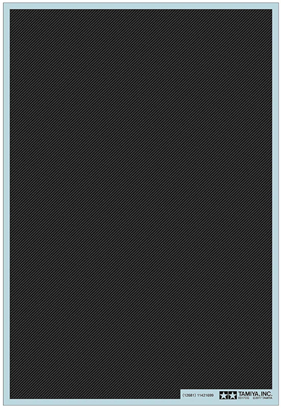 TAMIYA 12681 – 1:6/1:12/1:24 carbon decorative twill/fine, model building, crafts, hobbies, gluing, accessories, spare part