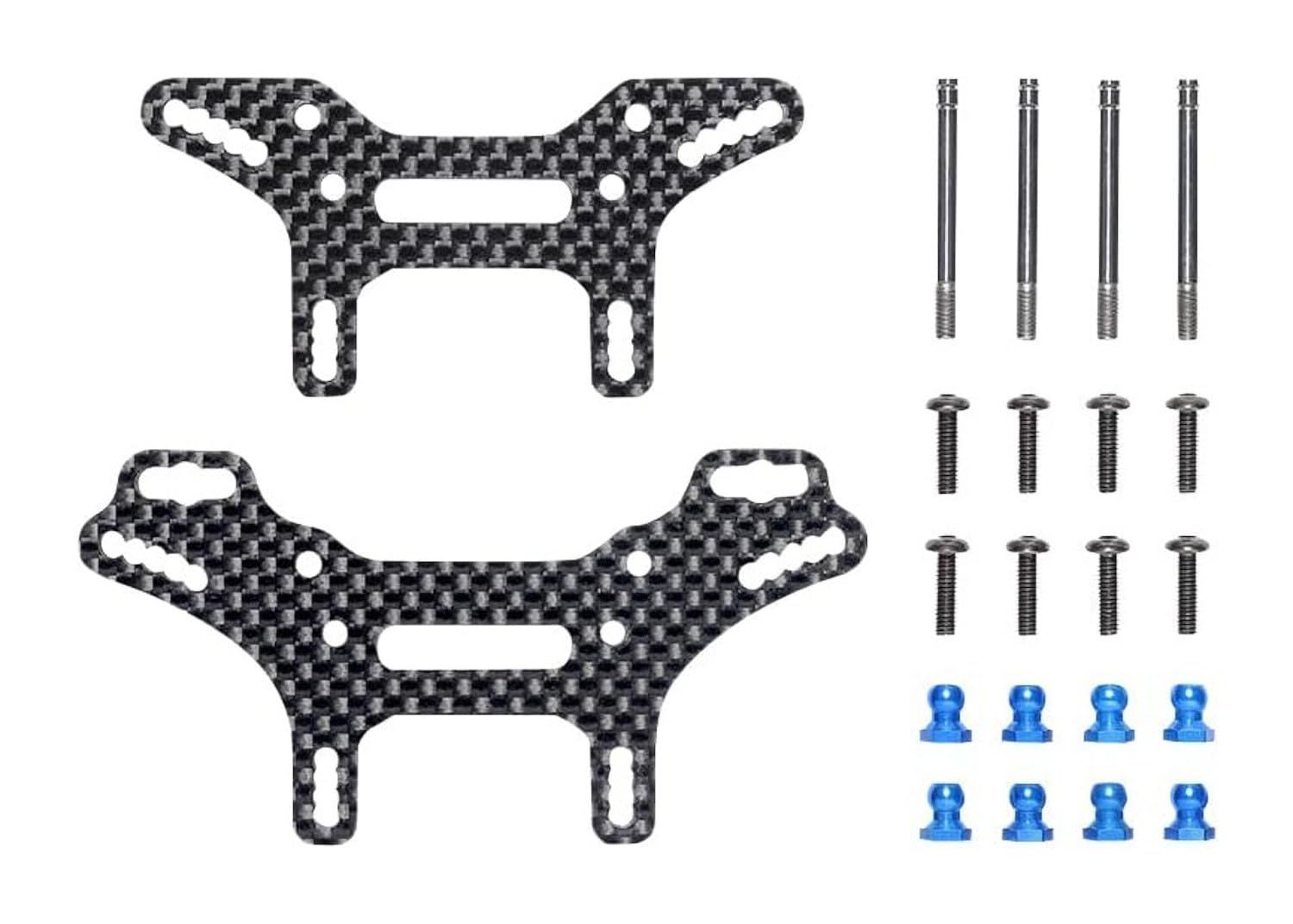 XV-02 Short Damper Stay Set / Tamiya / 22076