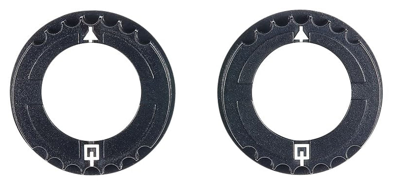 Tamiya Hop-Up Options No.2079 OP.2079 Aluminum Diff Holder (0.5mm Offset 2 Pieces) 22079
