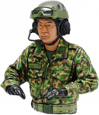 TAMIYA Dickie 300036316 Plastic Model Building 1:16 Figures JGSDF Tank Crew, 2