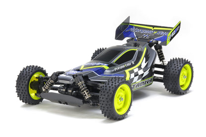 TAMIYA 47446, 1:10 RC Plasma Edge II GunMet. TT-02B 300047446 Remote Control Car Model Building Kit DIY Hobby Crafts, Black